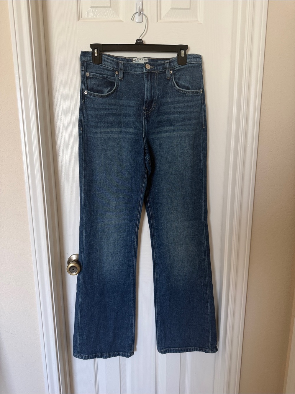 We The Free Men's Dark Blue Bootcut Jeans
